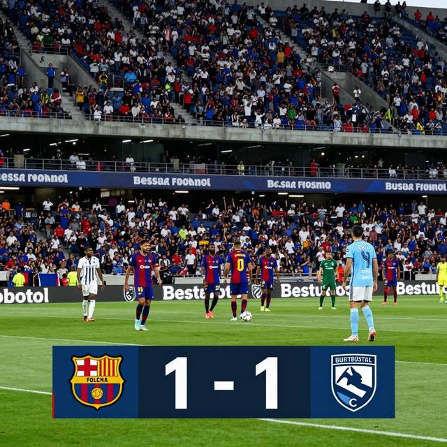 Barcelona SC 1-1 Guayaquil City FC: Trận cầu kém sắc tại Estadio Monumental