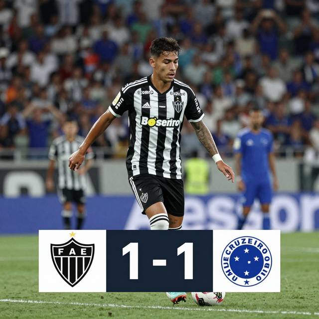 Atlético Mineiro U20 và Cruzeiro U20 hòa không bàn thắng tại Mineiro U20