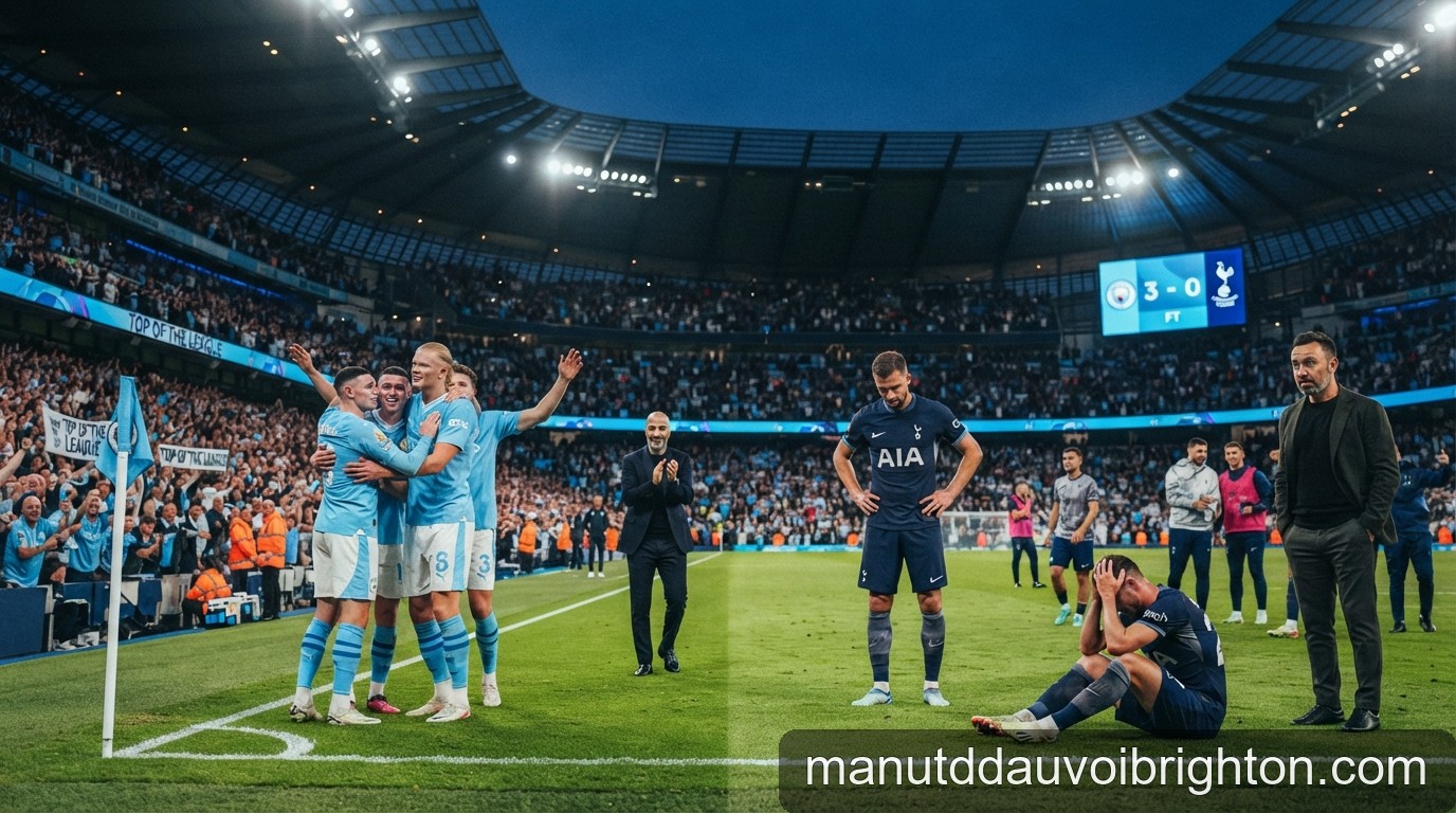 Premier League 2026/27: Man City thống trị, Tottenham khủng hoảng – Những điểm nhấn sau 5 vòng đấu